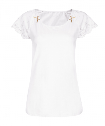 تیشرت زنانه یقه گرد برند پی لس Brand Payless