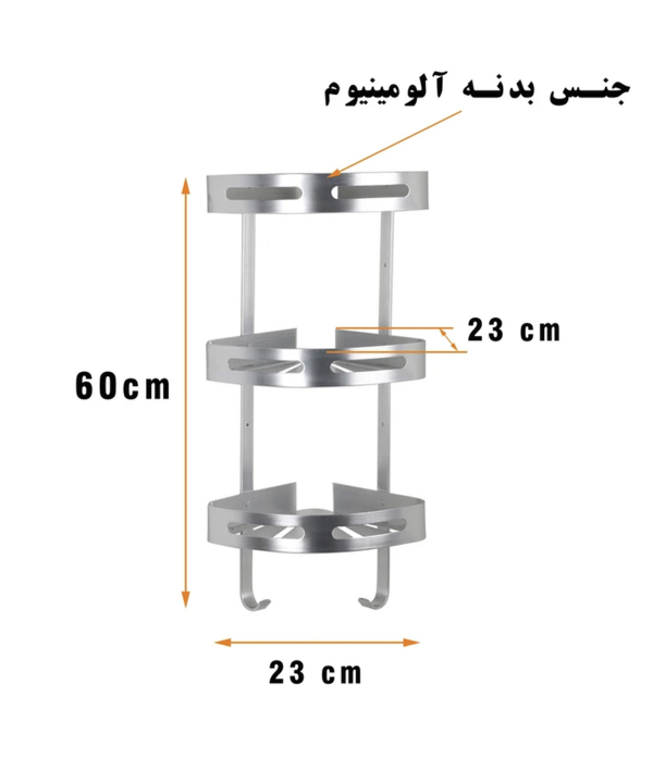 قفسه حمام دلفین Dolphin مدل FK-3-g