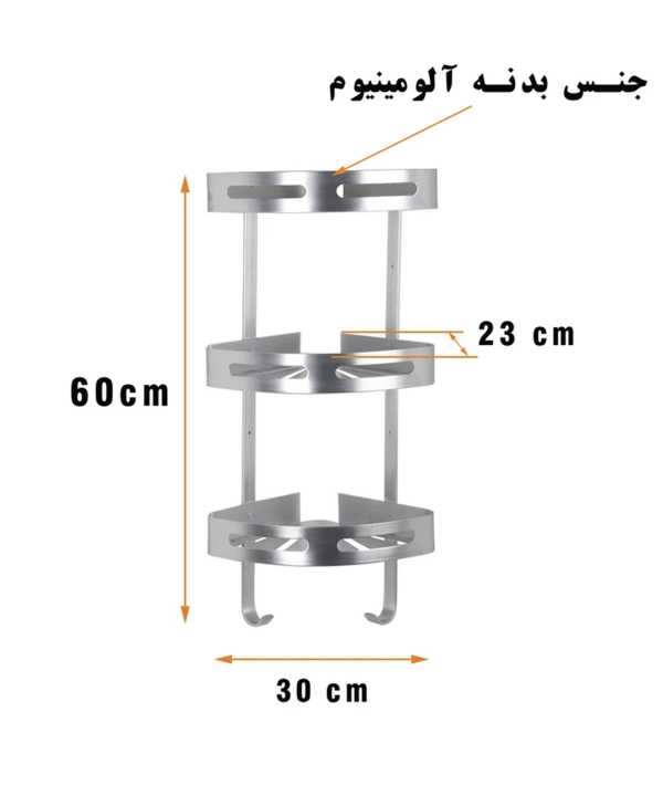 قفسه حمام دلفین Dolphin مدل FK-3-al