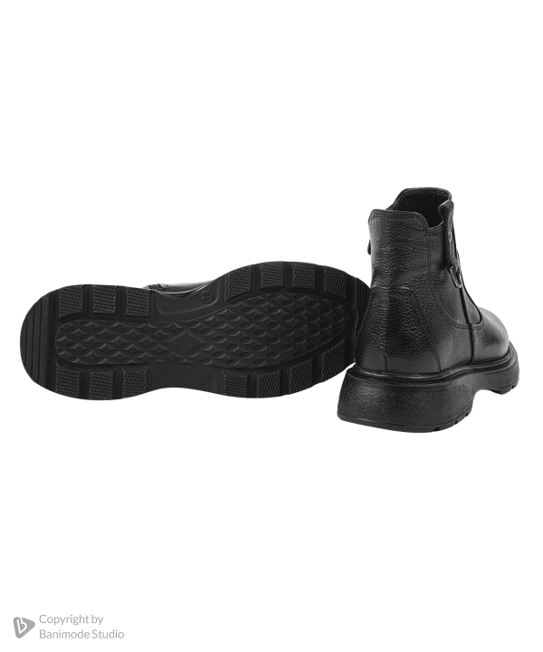 نیم بوت زنانه چرم طبیعی مستر چرم Mr Charm مدل mrc2111-94