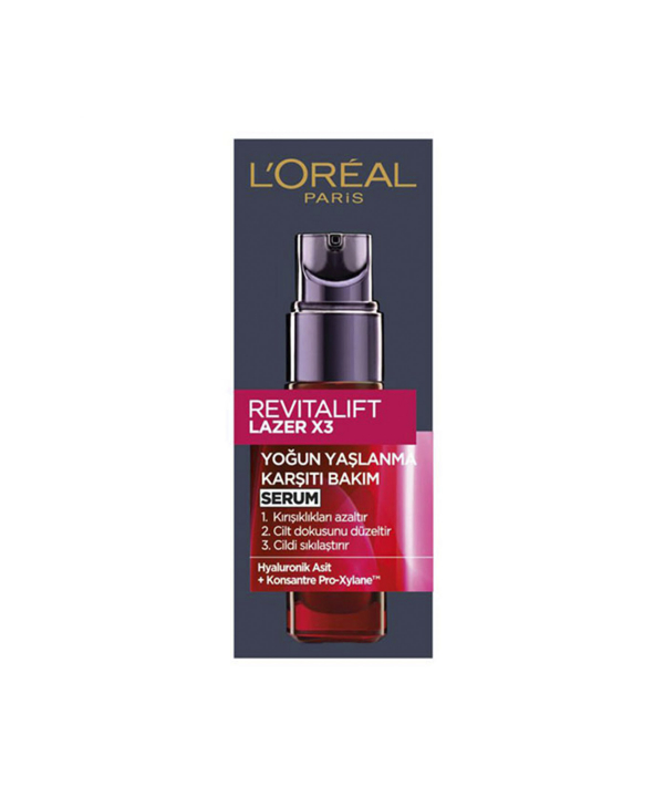 سرم ضد چروک شبانه لورال Loreal مدل رویتالیفت حجم 30 میلی لیتر