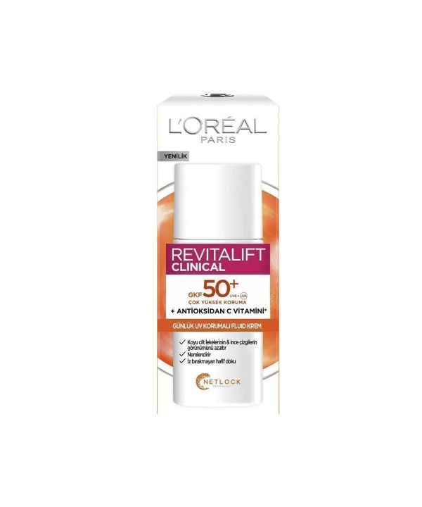 ضدآفتاب spf 50 لورال مدل رویتالیفت حجم 50 میلی لیتر