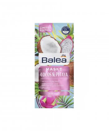 ماسک صورت باله آ Balea مدل cocos & pitaya 8 بسته 2 عددی