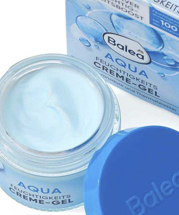 ژل کرم مرطوب کننده و آبرسان باله آ Balea مدل آکوا حجم 50 میلی لیتر