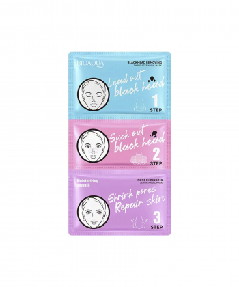 ماسک از بین برنده جوش سر سیاه بینی سه مرحله ای بایوآکوا Bioaqua وزن 7 گرم