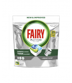 قرص ماشین بسته 25 عددی ظرفشویی فیری Fairy مدل پلاتینیوم