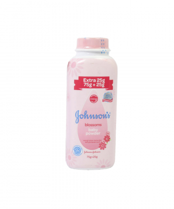 پودر بچه جانسون Johnson مدل blossom مخصوص روز وزن 100 گرم