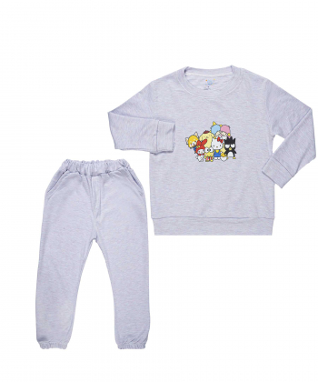 ست تیشرت و شلوار نخی دخترانه نیل کوک مدل B1PRE6