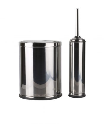 ست سطل زباله و فرچه دلفین Dolphin مدل Pr-44-Cp