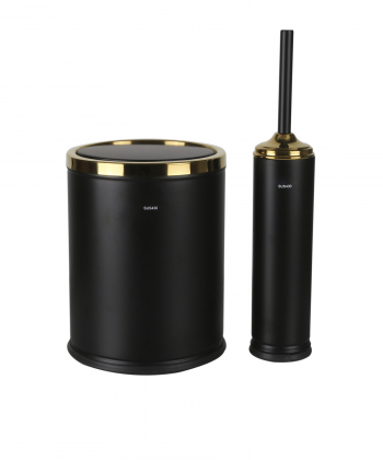 ست سطل زباله و فرچه دلفین Dolphin مدل Pr-44-GB