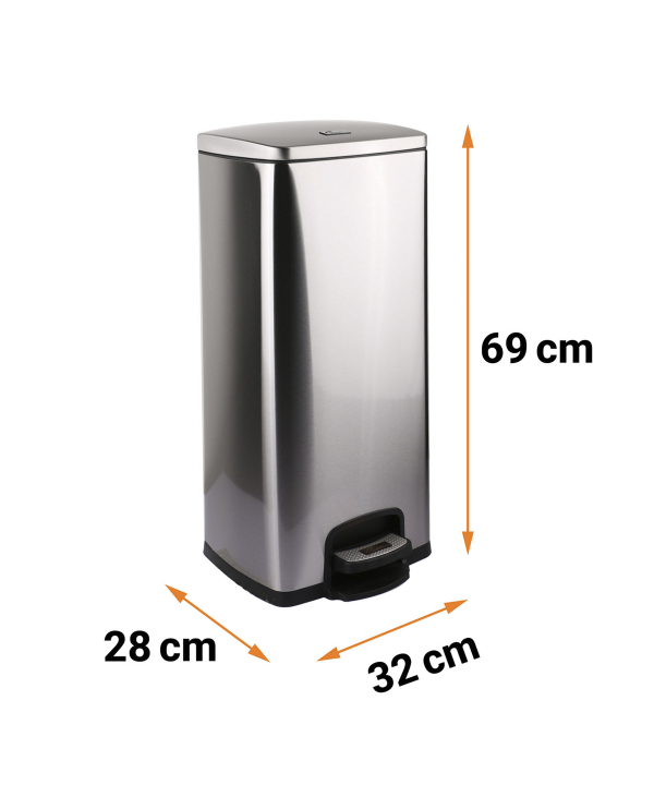 سطل زباله پدالی دلفین Dolphin مدل Pry-30ltr