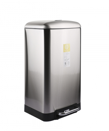 سطل زباله پدالی دلفین Dolphin مدل Pr-30ltr-ss