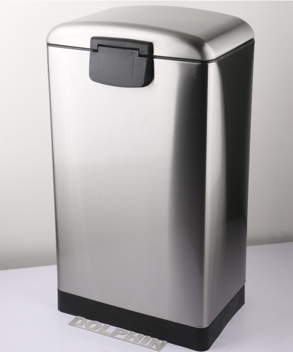 سطل زباله پدالی دلفین Dolphin مدل Pr-30ltr-ss