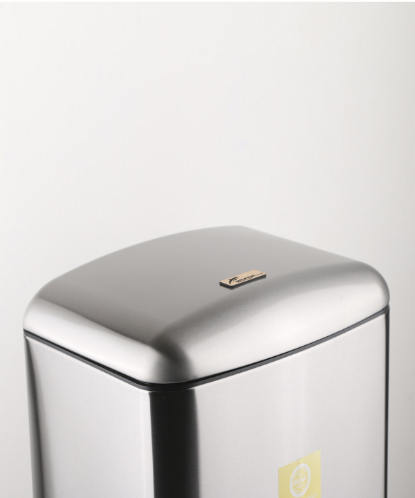 سطل زباله پدالی دلفین Dolphin مدل Pr-30ltr-ss