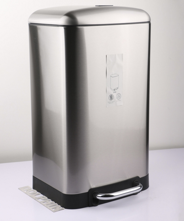 سطل زباله پدالی دلفین Dolphin مدل Pr-20ltr-ss