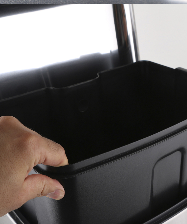 سطل زباله پدالی دلفین Dolphin مدل Pr-20ltr-ss
