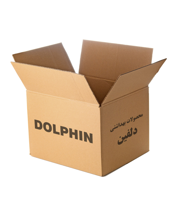 ست سطل زباله و فرچه دلفین Dolphin مدل Pry-44-G