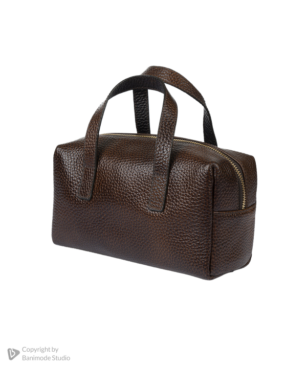 کیف آرایشی زنانه چرم طبیعی مستر چرم Mr Charm مدل mrc1318-21