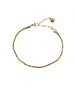 دستبند استیل خاویاری طلایی زودیکا Zoodika کد AAD-544