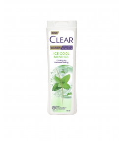 شامپو ضد شوره مو بانوان کلیر Clear مدل Ice Cool Menthol حجم 400 میلی لیتر