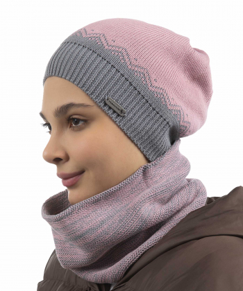 کلاه و شال گردن تارتن Tartan کد 221000126