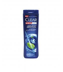 شامپو ضد شوره موی مردانه کلیر Clear مدل Cool Sport Menthol حجم 400 میلی لیتر