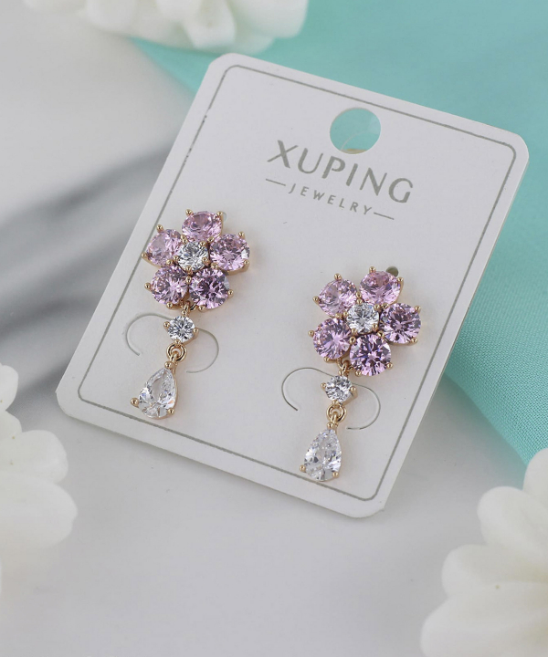 گوشواره زنانه ژوپینگ Xuping مدل گل کد AAC-561