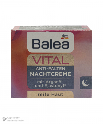 کرم شب ضد چروک و لیفت قوی باله آ Balea مدل ویتال حجم 50 میلی لیتر