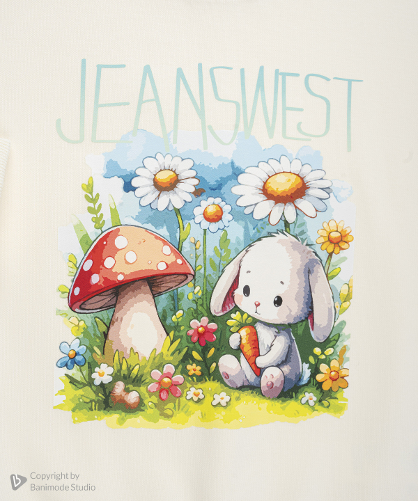 سویشرت دخترانه جین وست Jeanswest کد 43671509