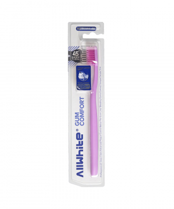 مسواک با برس متوسط آل وایت Allwhite مدل Gum Comfort