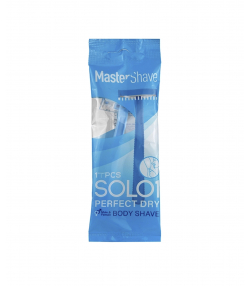 خودتراش 3 لبه مستر شیو Master Shave سری سولو پرفکت درای بسته 1 عددی