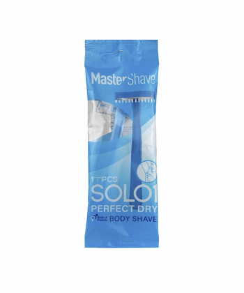 خودتراش 3 لبه مستر شیو Master Shave سری سولو پرفکت درای بسته 1 عددی