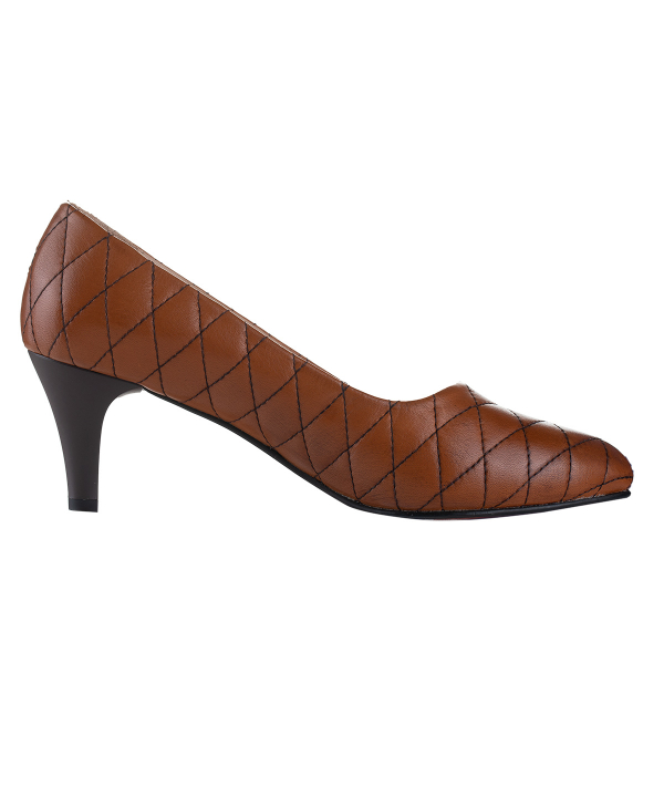 کفش پاشنه‌دار زنانه مارال چرم Maral Leather مدل باربارا