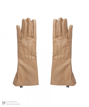 دستکش زنانه زنانه چرم طبیعی چرم مشهد Mashad Leather مدل R0191