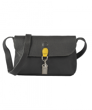 کیف دوشی چرم طبیعی زنانه ایران طب مدل فمیلی 05