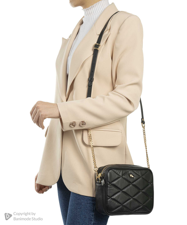 کیف دوشی زنانه چرم طبیعی چرم مشهد Mashad Leather مدل S5275