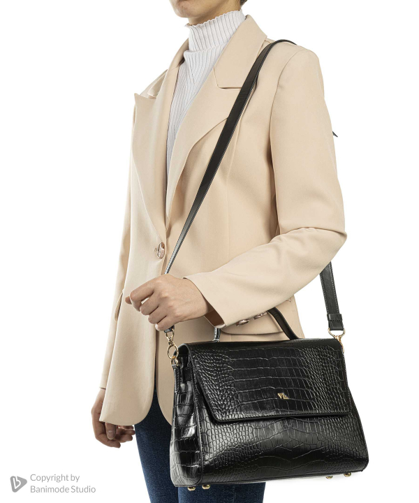 کیف زنانه چرم طبیعی چرم مشهد Mashad Leather مدل S5237