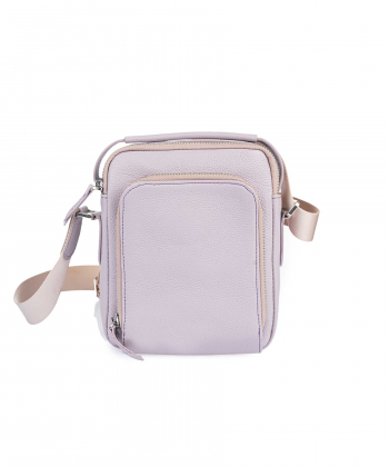 کیف دوشی چرم طبیعی زنانه ایران طب مدل فمیلی 04