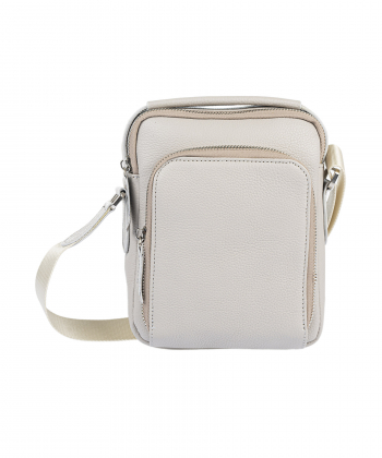 کیف دوشی چرم طبیعی زنانه ایران طب مدل فمیلی 04