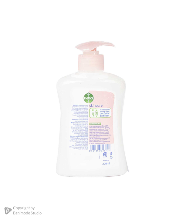 مایع دستشویی آنتی باکتریال و محافظ پوست دتول Dettol حجم 200 میلی لیتر