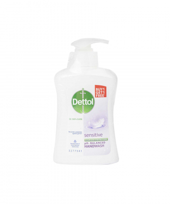 مایع دستشویی محافظ پوست حساس دتول Dettol حجم 200 میلی لیتر