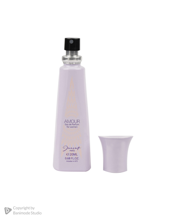 عطر جیبی زنانه مینی ژک ساف Mini Jacsaf مدل Amour حجم 20 میلی لیتر
