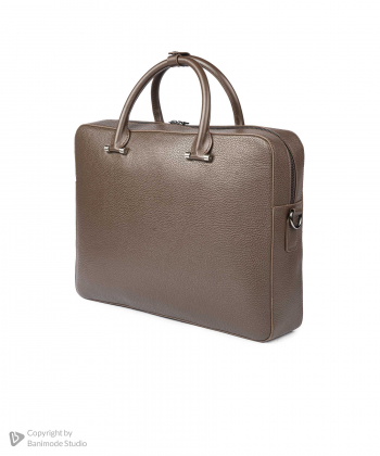 کیف اداری مردانه چرم طبیعی چرم مشهد Mashad Leather مدل A0611