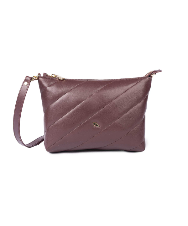 کیف دوشی زنانه چرم طبیعی چرم مشهد Mashad Leather مدل S0174