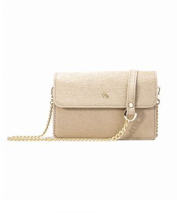 کراس بادی چرم طبیعی زنانه چرم مشهد Mashad Leather مدل S5246