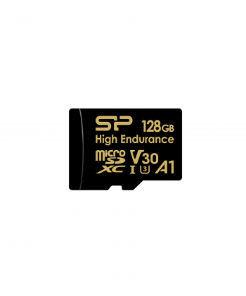 کارت حافظه MicroSDHC سیلیکون پاور مدل Golden Series High Endurance UHS-1 V30 A1 ظرفیت 128 گیگابایت