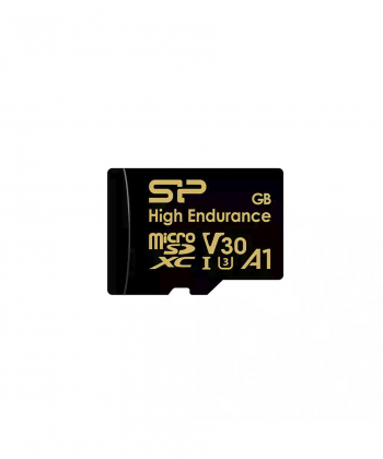 کارت حافظه MicroSDHC سیلیکون پاور مدل Golden Series High Endurance UHS-1 V30 A1 ظرفیت 256 گیگابایت