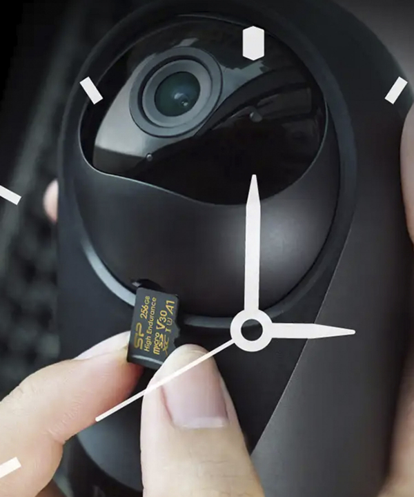 کارت حافظه MicroSDHC سیلیکون پاور مدل Golden Series High Endurance UHS-1 V30 A1 ظرفیت 256 گیگابایت