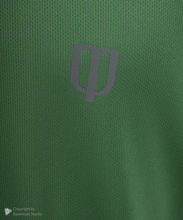 UNIPRO MEN-REGLAN KAPPA SS TSHIRTS-DARK GREEN