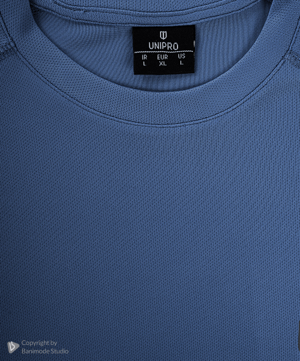 UNIPRO MEN-REGLAN KAPPA SS TSHIRTS-OIL BLUE